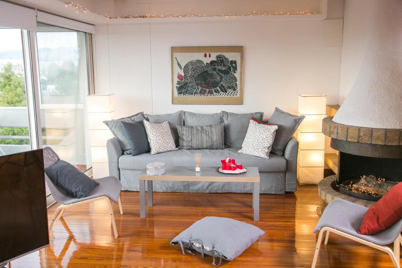 One-Of-A-Kind Athens Riviera Apartment Bagian luar foto